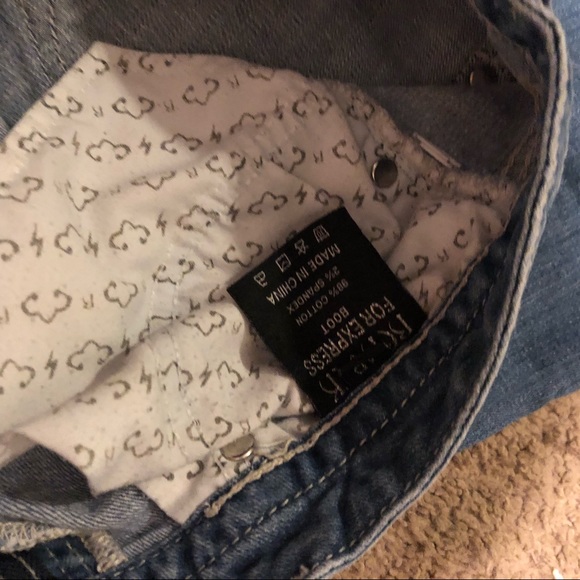 Express Rerock Boot Cut Jeans Size 4R - Picture 6 of 7